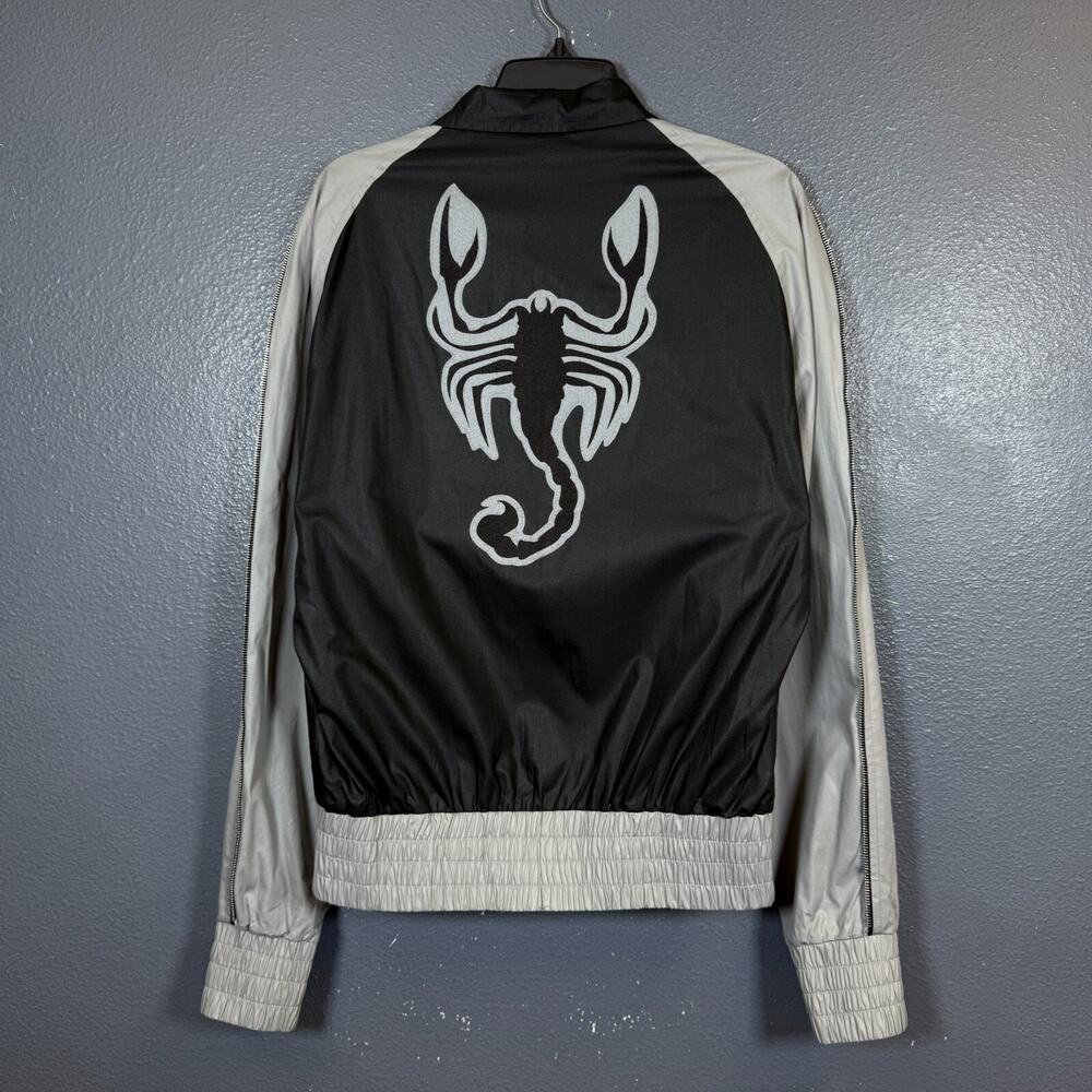 You Must Create M men’s YMC black/gray light jacket scorpion made in Italy NEW